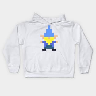 High Elf Gnome in Pixel Kids Hoodie